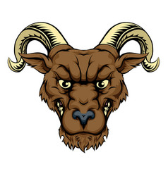 Ram Mascot Head