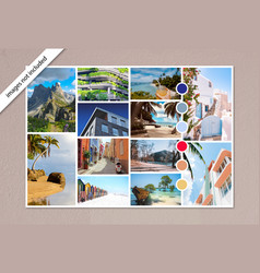 Simple Photo Collage Moodboard Template