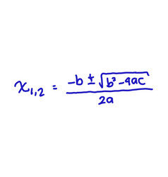 Abc Formula One Way To Determine The Roots