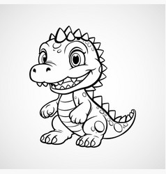 Cute Dinosaur Cartoon