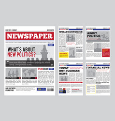 Newspaper Design Template