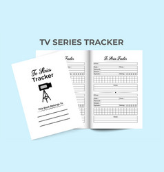 Tv Series Tracker Kdp Interior Journal Template