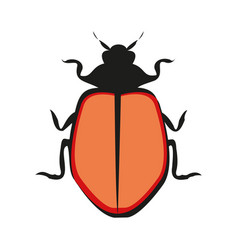 Black Bug Graphic Design Art