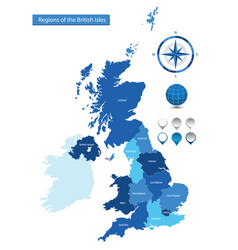 Map Regions British Isles