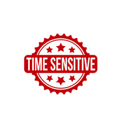 Time Sensitive Rubber Stamp Seal