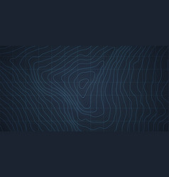 Abstract Marine Depth Topographic Map Conceptual