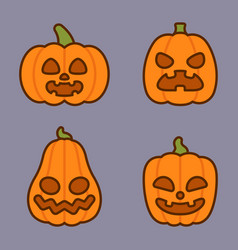 Cute Jack O Lantern Pumpkins