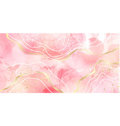 Pink Blush Liquid Watercolor Background