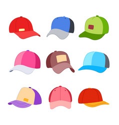 Baseball Cap Set Cartoon