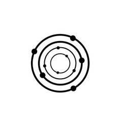 Simple Circle Orbital Logo