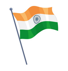 India Flag Waving