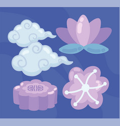 Mid Autumn Festival Icon Set