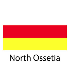 North Ossetia National Flag