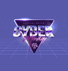 Cyber Monday Violet Diamond Design