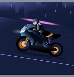 High- Speed Vehicle- Motorbike Girl -racer