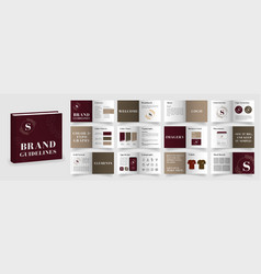 Brand Guidelines Template Multicolor Logo