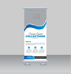 Creative Fashion Sale Roll Up Banner Template