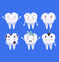 Teeth Cartoon Characters