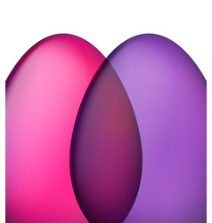 Close-up Of Pink And Purple Eggs