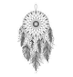 Black And White Dreamcatcher