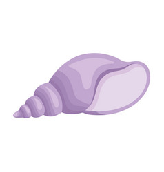 Purple Seashell Design