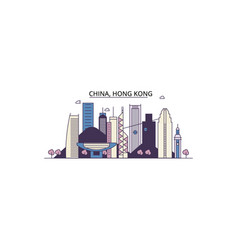 China Hong Kong Tourism Landmarks City