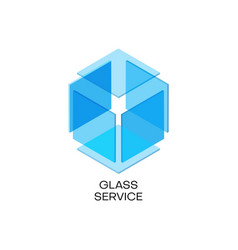 Glass Icon Window Company Or Building Service