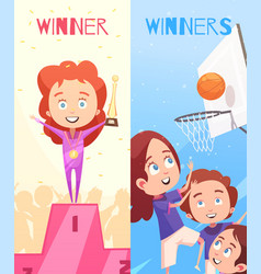 Kids Sport Vertical Banners