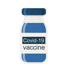 Covid-19 Coronavirus Vaccine Bottle