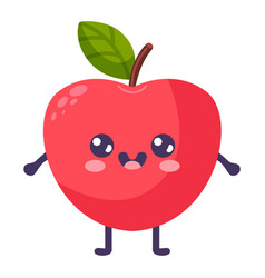 Groovy Cartoon Apple