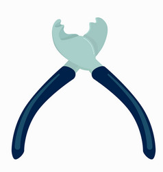 A Cable Cutter On White Background