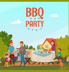 Barbecue Party Poster