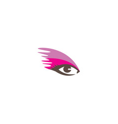 Eye Cosmetic Logo Color Element Design