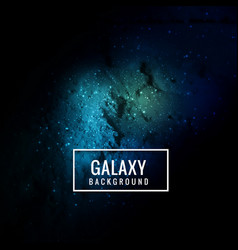 Galaxy Background Blue Color