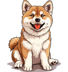 Akita Inu Dog Adorable Art