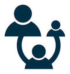 People Network Square Icon