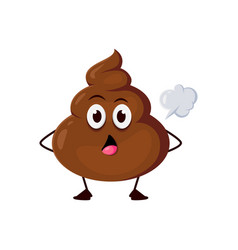 Cartoon Poop Emoji Funny Poo Emoticon Farting