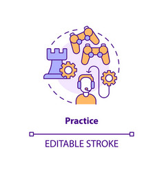 Practice Concept Icon