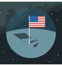 Digital With American Flag Icon