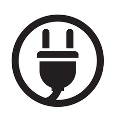 Electrical Plug Logo Template Charging Point