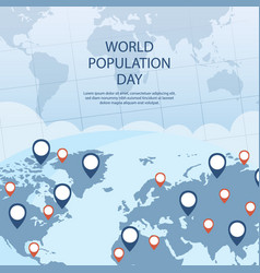 Hand Drawn World Population Day Post Set