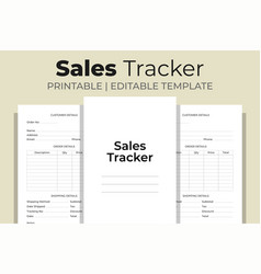 Sales Tracker Kdp Interior