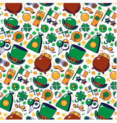 St Patrick Day Seamless Pattern