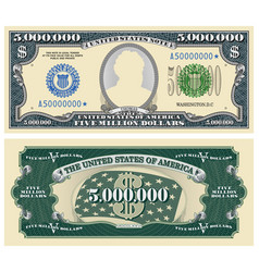 Fictional Template Obverse And Reverse Of Us