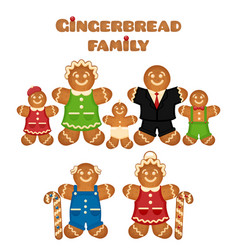 Gingerbread Family