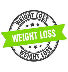 Weight Loss Stamp Label