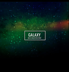 Colorful Galaxy Background