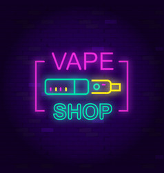 Vape Shop Neon Sign Neon Advertising Signboard