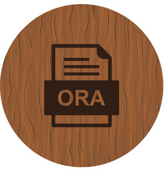 Ora File Document Icon