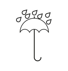 Umbrella Rain Icon Eps 10